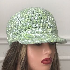 Crochet baseball cap , women hats, girls hats , gifts hats, summer hats.